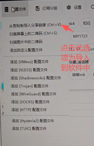 最新 v2rayN 使用教程快速入门篇 步骤 7